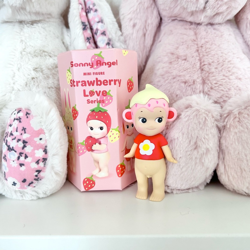 Sonny Angel Strawberry Love Series - Monkey